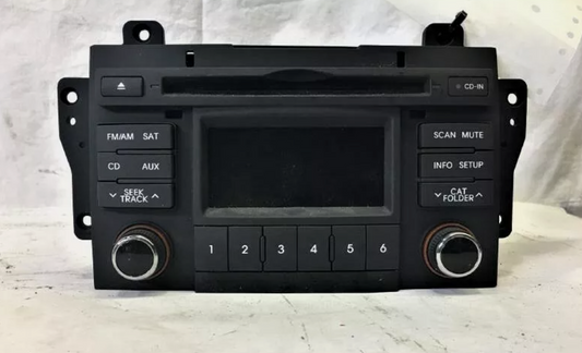 2010-2013 KIA FORTE AM-FM-CD-MP3 RADIO BLUETOOTH-SATELLITE RECEIVER US MARKET