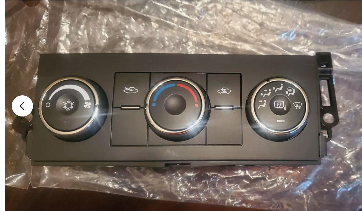 2007-2009 GMC Sierra 1500 Pickup Automatic Temperature Control With A/C Opt CJ2