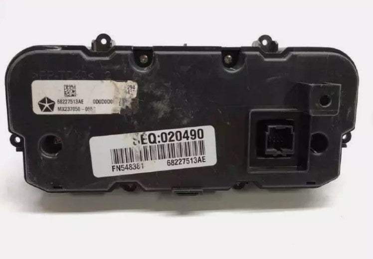 2015 CHRYSLER 200 Auto A/C Heater Control Dual Zone w/o Auto Engine Warranty