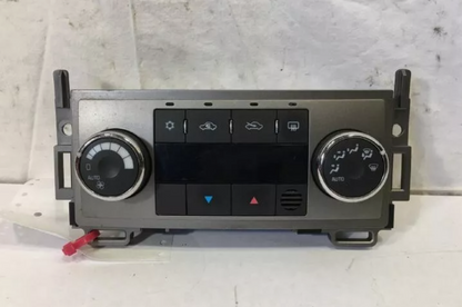 CHEVY MALIBU 2008-2012 A/C Heater Control AC TEMPERATURE C60 MANUAL WARRANTY