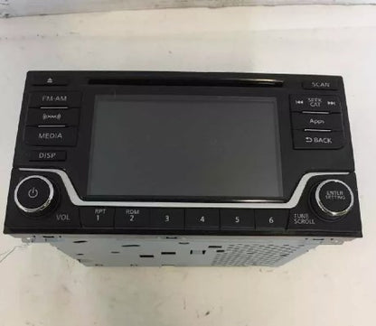 2016 Nissan Sentra Audio Equipment Radio Receiver Am-fm-stereo-cd WARRANTY