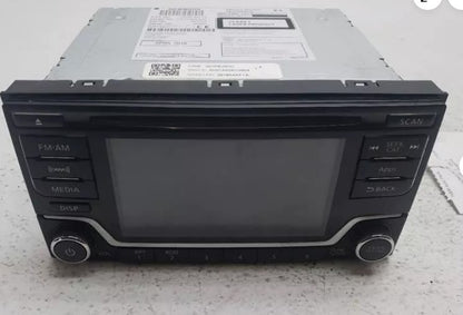 2016 Nissan Sentra Audio Equipment Radio Receiver Am-fm-stereo-cd WARRANTY