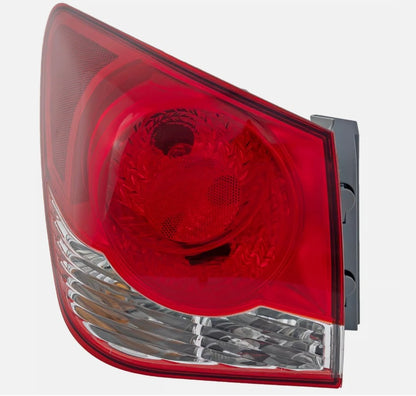 LH DRIVER Tail Light Assy Lid Mounted Fits 2011 - 2016 CHEVROLET CRUZE WARRANTY