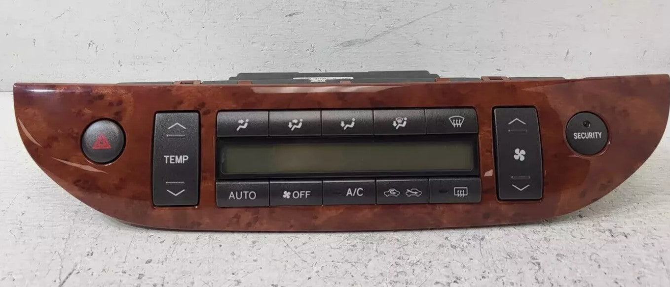 2002-2006 TOYOTA CAMRY AUTO A/C HEATER CLIMATE CONTROL SINGLE UNIT WARRANTY