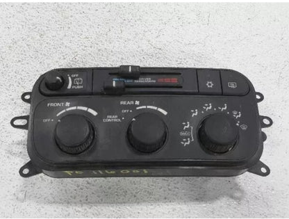 2001-03 DODGE DURANGO DUAL ZONE AC HEATER CLIMATE CONTROL UNIT OEM 01 02 WARRANTY