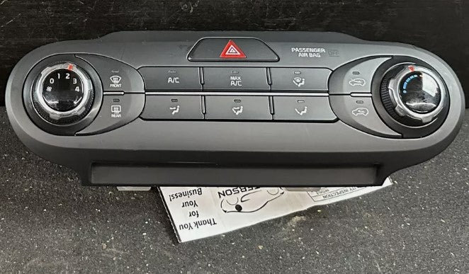 Kia Sorento 2016 AC Heater Climate Temperature Control w/o rear AC WARRANTY