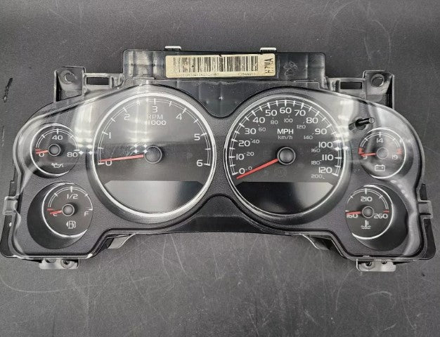 07-14 SILVERADO TAHOE YUKON AVALANCHE SUBURBAN SIERRA GMC CHEVROLET SPEEDOMETER