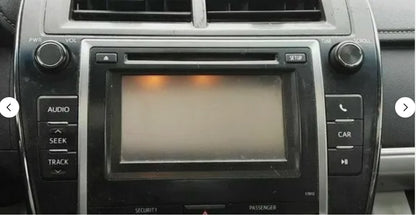 2012 TOYOTA CAMRY RADIO SCREEN DISPLAY AM/FM/CD PLAYER ID 57012 OEM